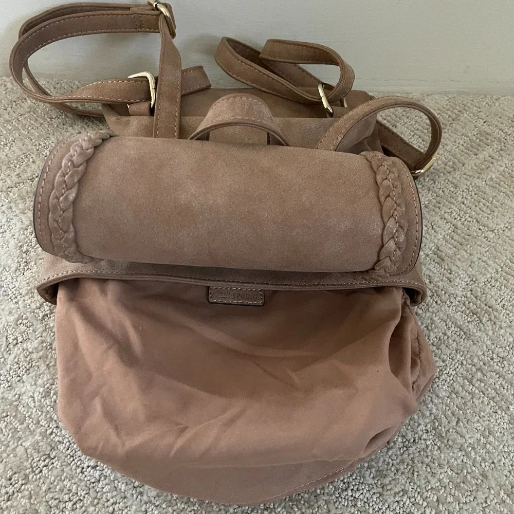 Call It Spring Faux Suede Mini Backpack - Picture 9 of 11